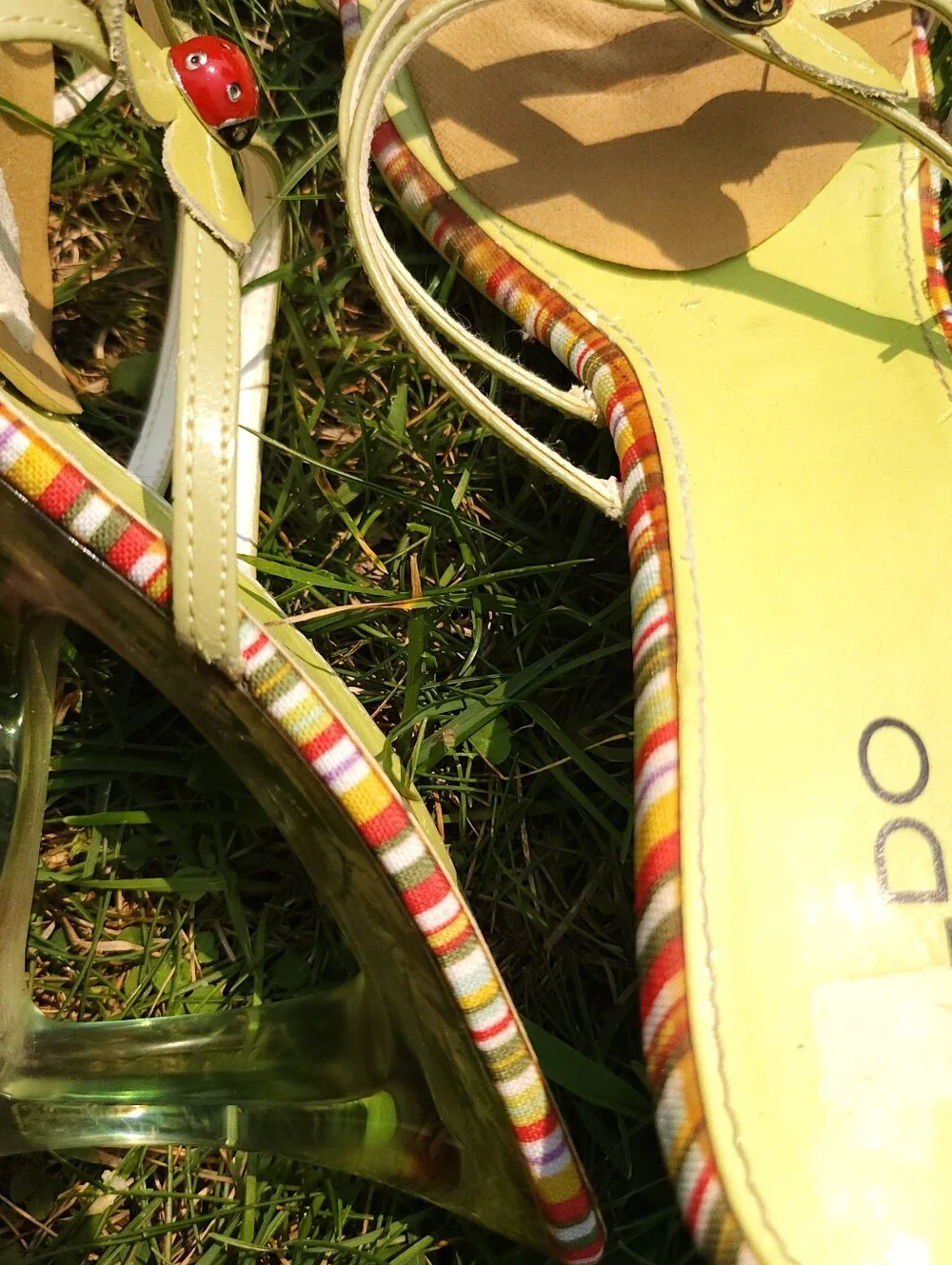 Vintage Ladybug Heels